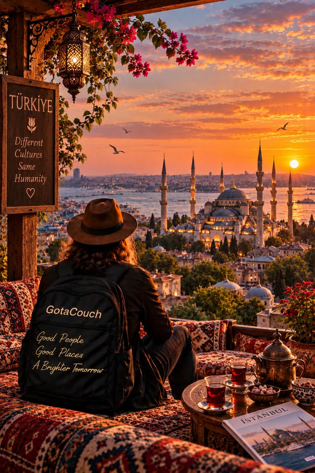 La Mosquée bleue à Istanbul