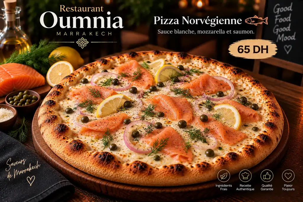 Pizza Norvégienne 🍕🐟