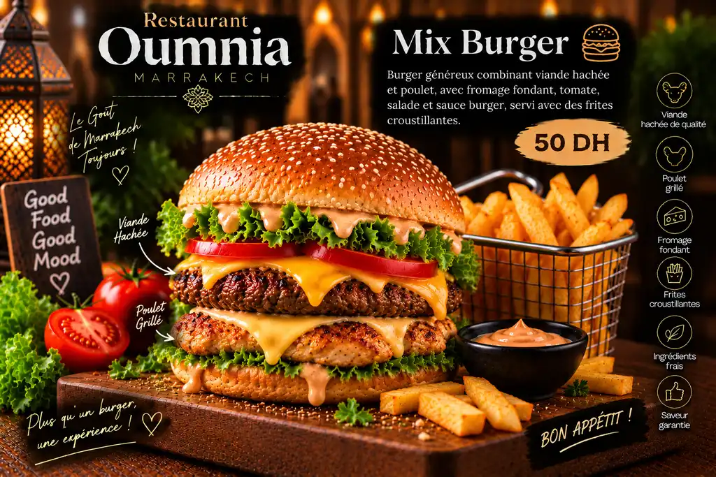 Mix Burger 🍔🔥
