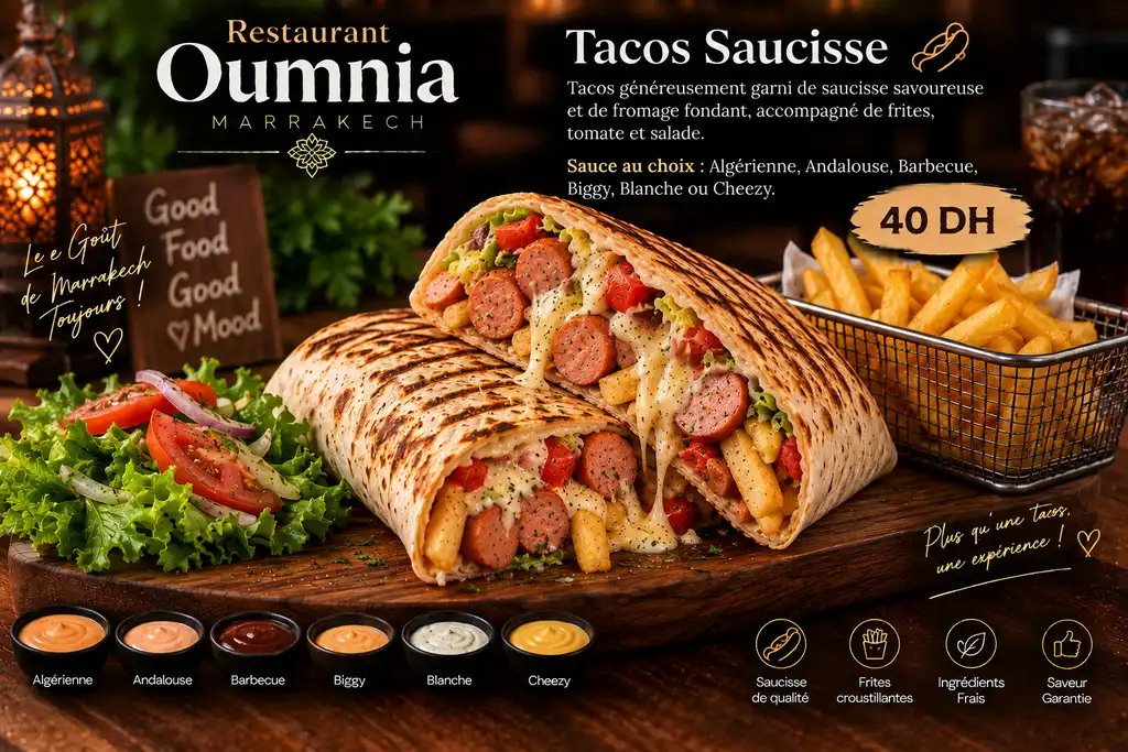 Tacos Saucisse 🌮