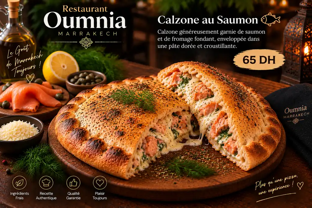 Calzone au Saumon 🐟🍕
