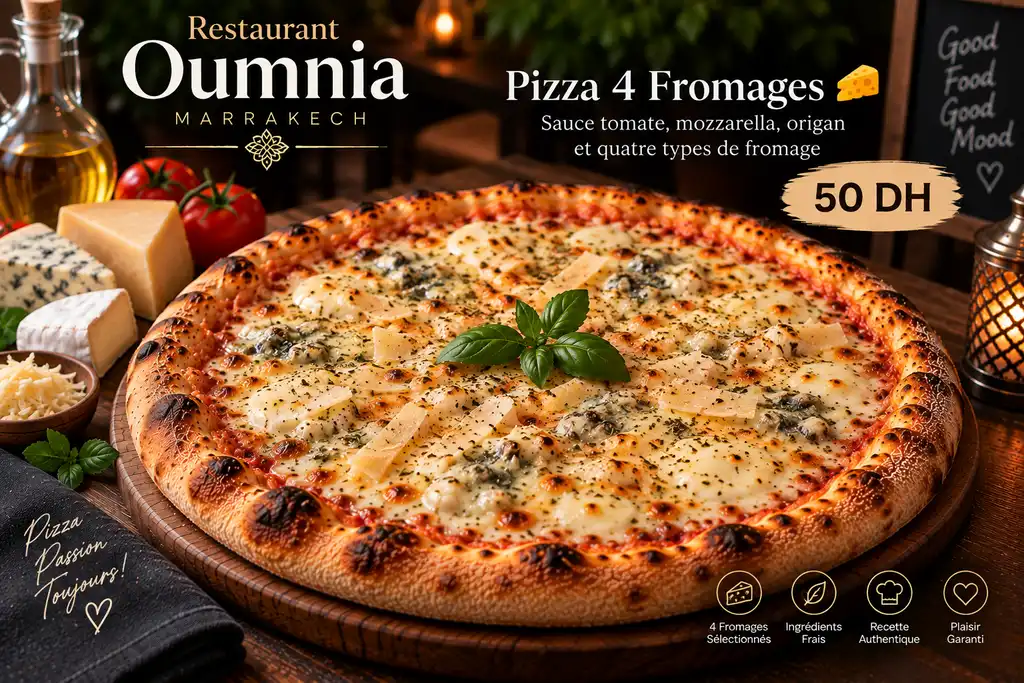 Pizza 4 Fromages 🧀