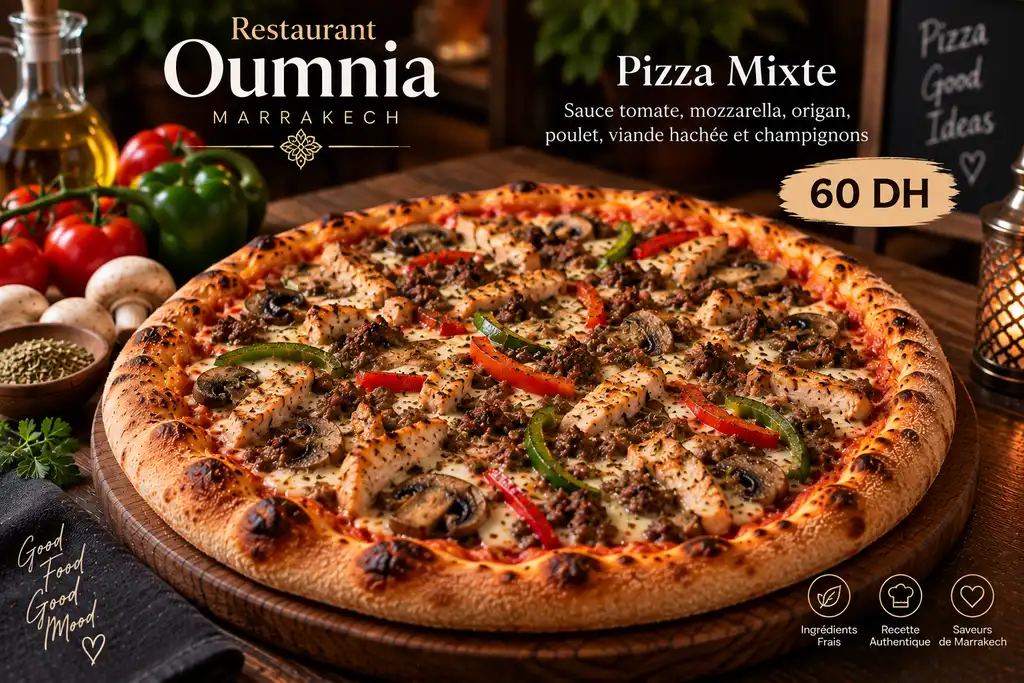 Pizza Mixte