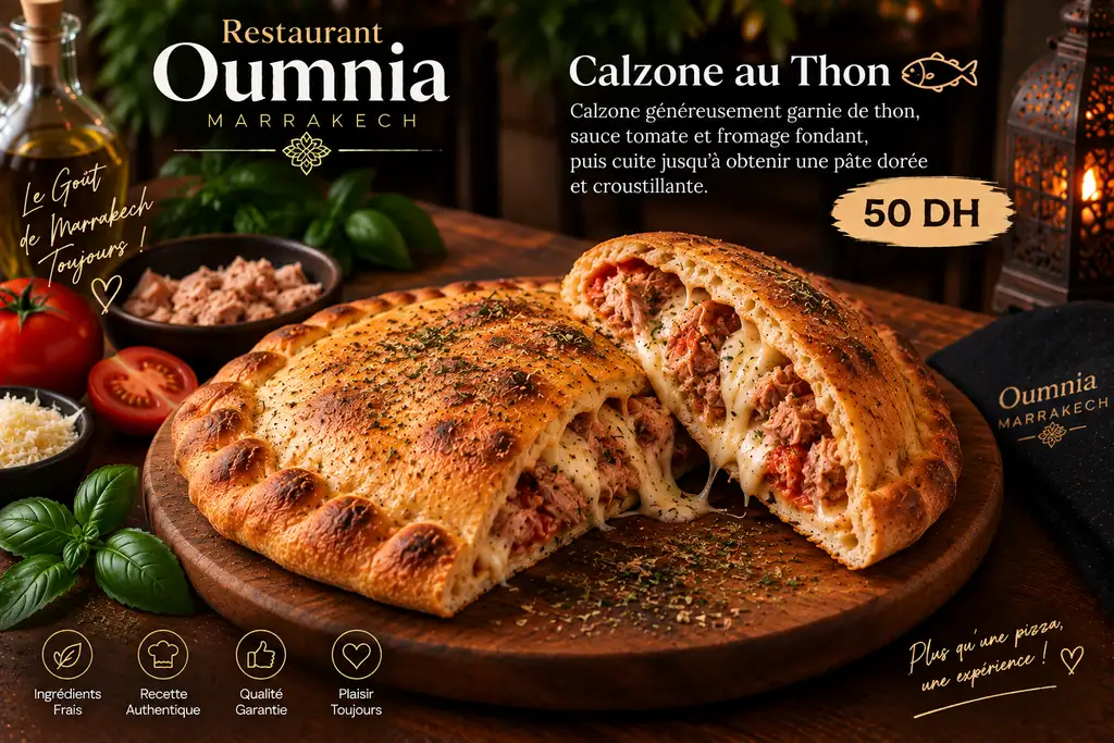 Calzone au Thon 🍕🐟