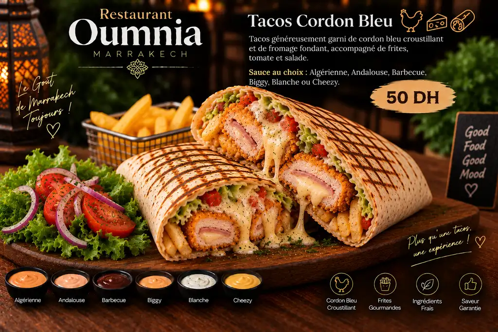 Tacos Cordon Bleu 🌮🍗🧀