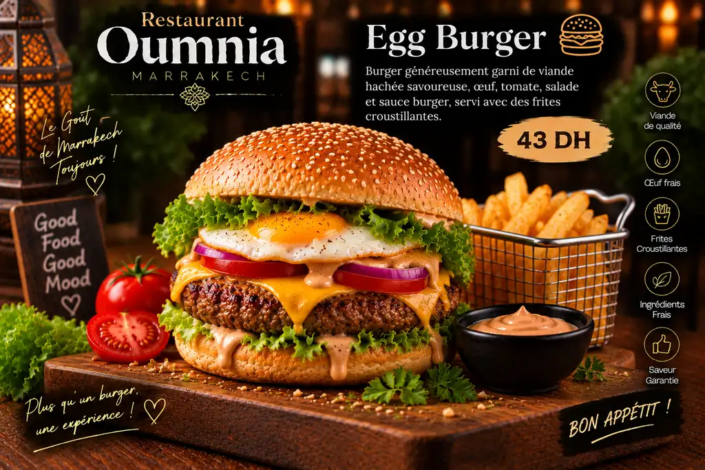 Egg Burger 🍳🍔