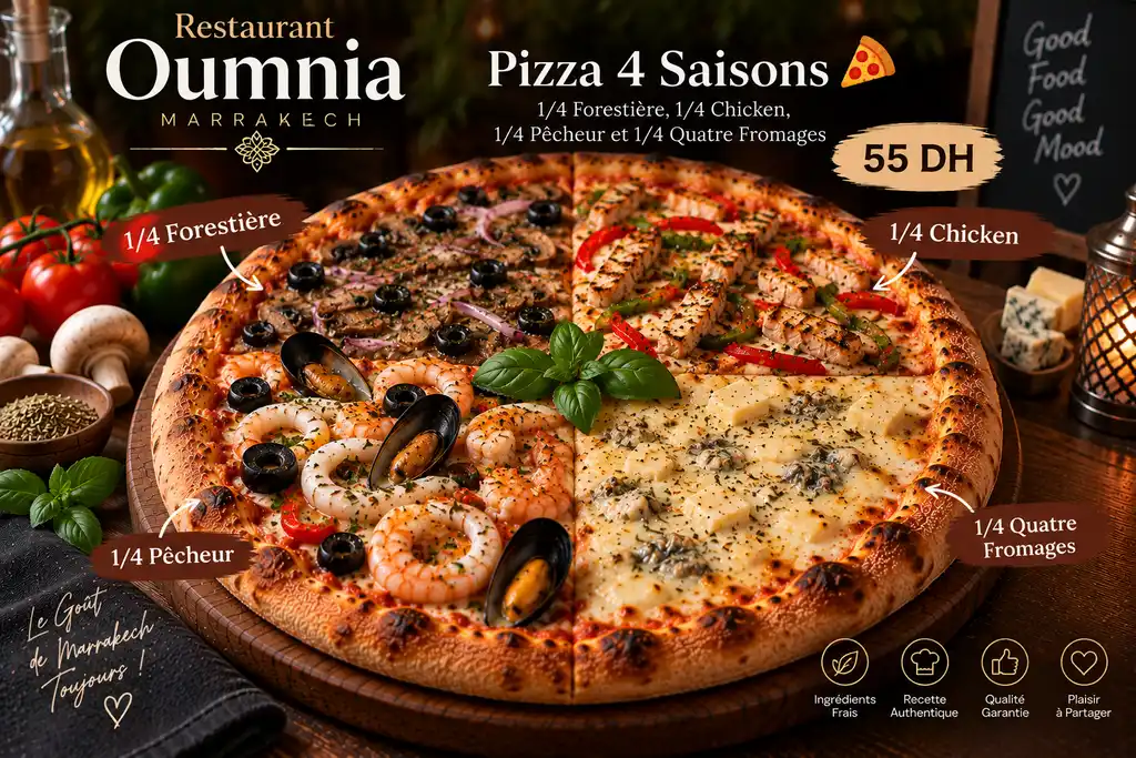 Pizza 4 Saisons 🍕