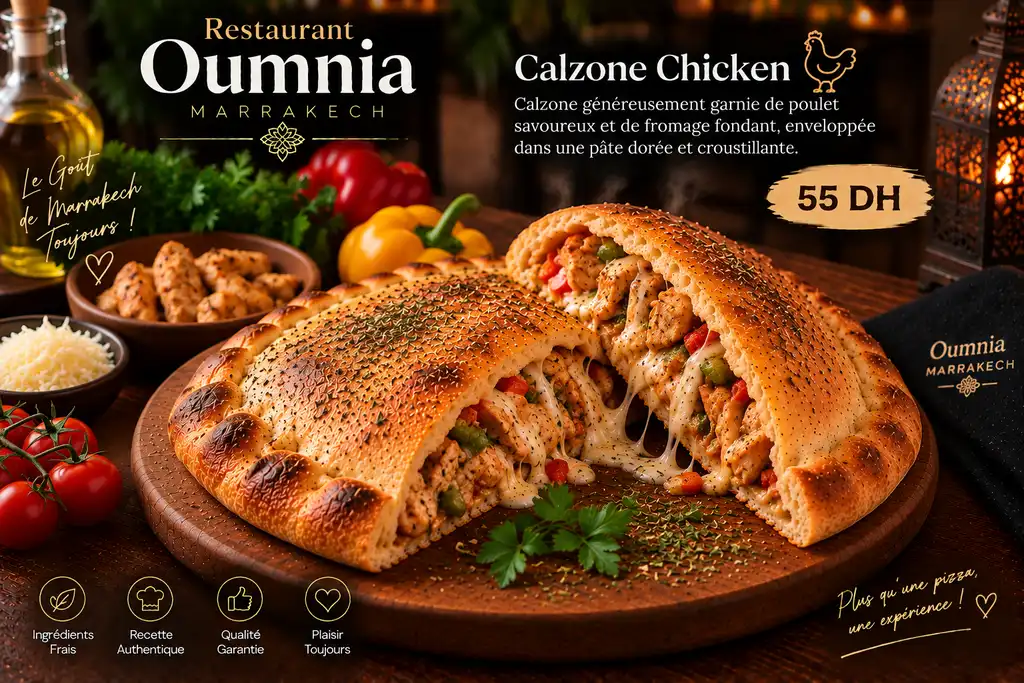 Calzone Chicken 🍗🍕