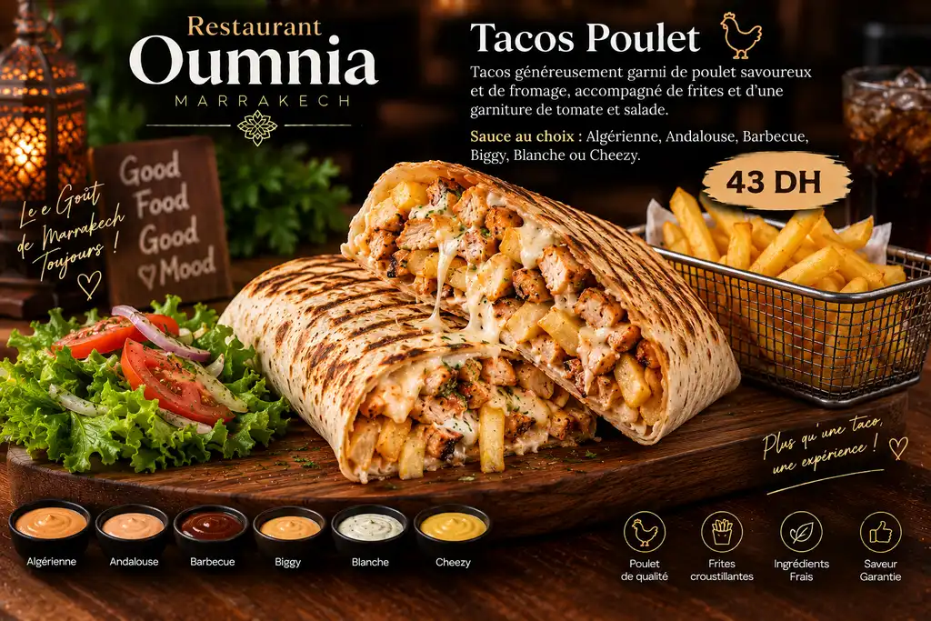 Tacos Poulet